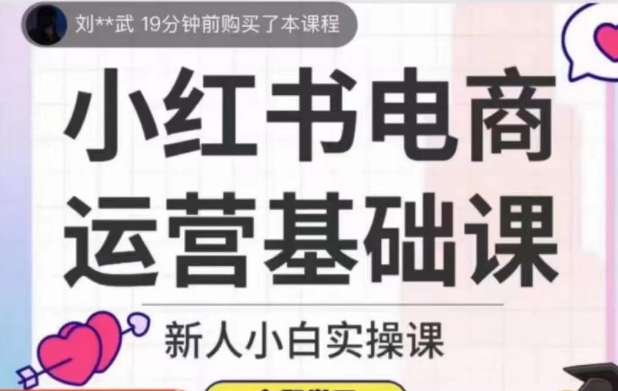 小红书电商经营专业课，新手小白实操课-中创网_专注互联网创业,项目资源整合