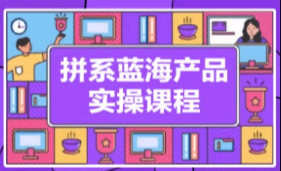 拼系冷门蓝海产品实操课程，从注册店铺到选品上架到流量维护环环相扣-中创网_专注互联网创业,项目资源整合