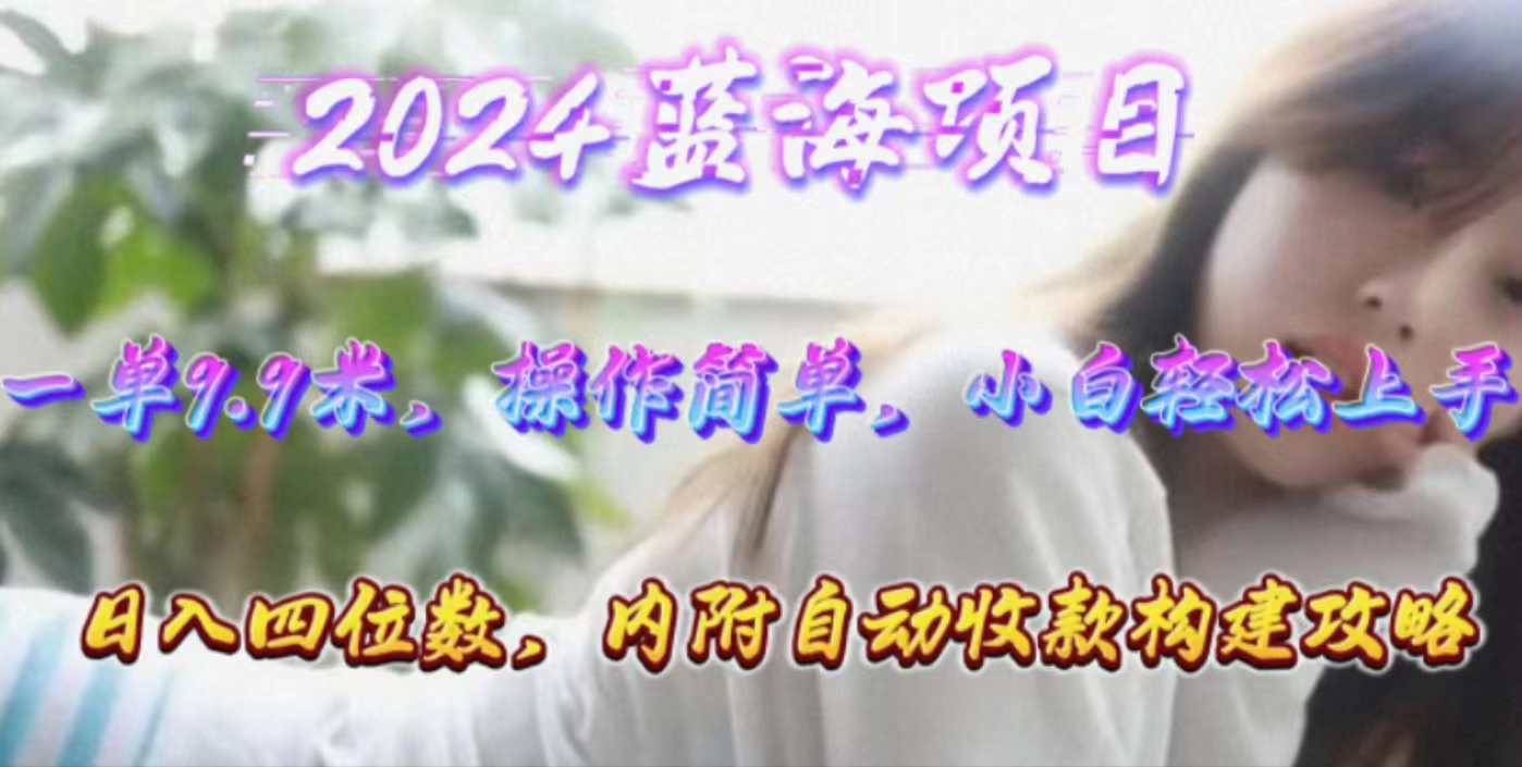 （10204期）年轻群体的蓝海市场，1单9.9元，操作简单，小白轻松上手，日入四位数-中创网_专注互联网创业,项目资源整合