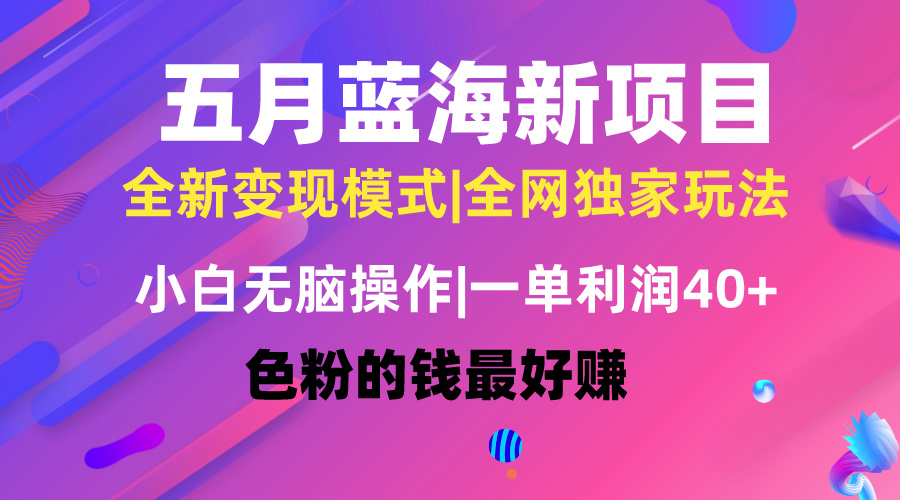 （10477期）五月蓝海项目全新玩法，新手没脑子实际操作，一天数分钟，引流矩阵实际操作，月入4万-中创网_专注互联网创业,项目资源整合