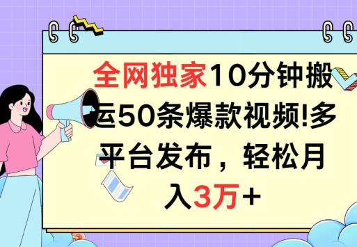 各大网站独家代理课堂教学，10min运送80条爆款短视频，百分之百过原创设计，多平台分发，长期项目-中创网_专注互联网创业,项目资源整合