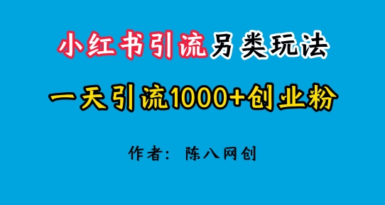 2024小红书引流极具特色游戏玩法，一天引流方法1000 自主创业粉-中创网_分享中创网创业资讯_最新网络项目资源-中创网_专注互联网创业,项目资源整合