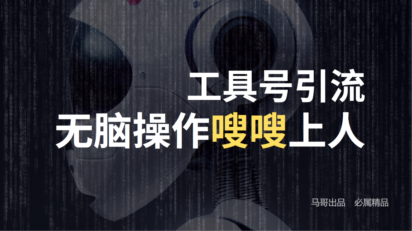 工具号高效引流法，嗖嗖上人，日引1000+，直接搬运，无脑操作-中创网_专注互联网创业,项目资源整合