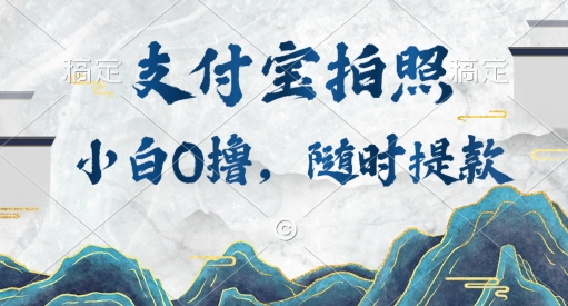 新手0撸新项目，支付宝钱包照相接任务，随时可提现-中创网_专注互联网创业,项目资源整合