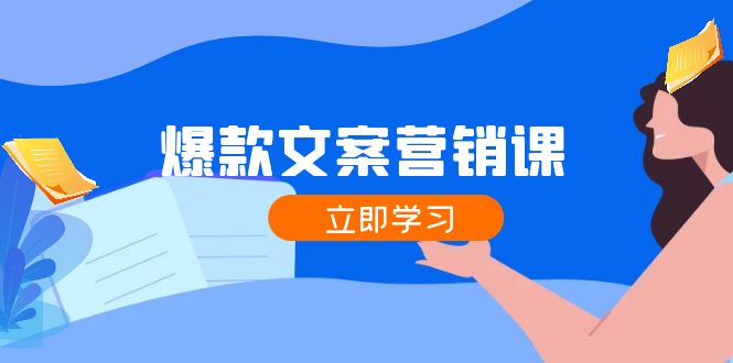 爆款文案营销课：公域流量转公域，增粉交易量一网打尽，各业内人士必不可少-中创网_专注互联网创业,项目资源整合