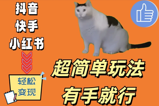 超级简单游戏玩法，有手就行，靠猫咪视频日入500 【揭密】-中创网_专注互联网创业,项目资源整合
