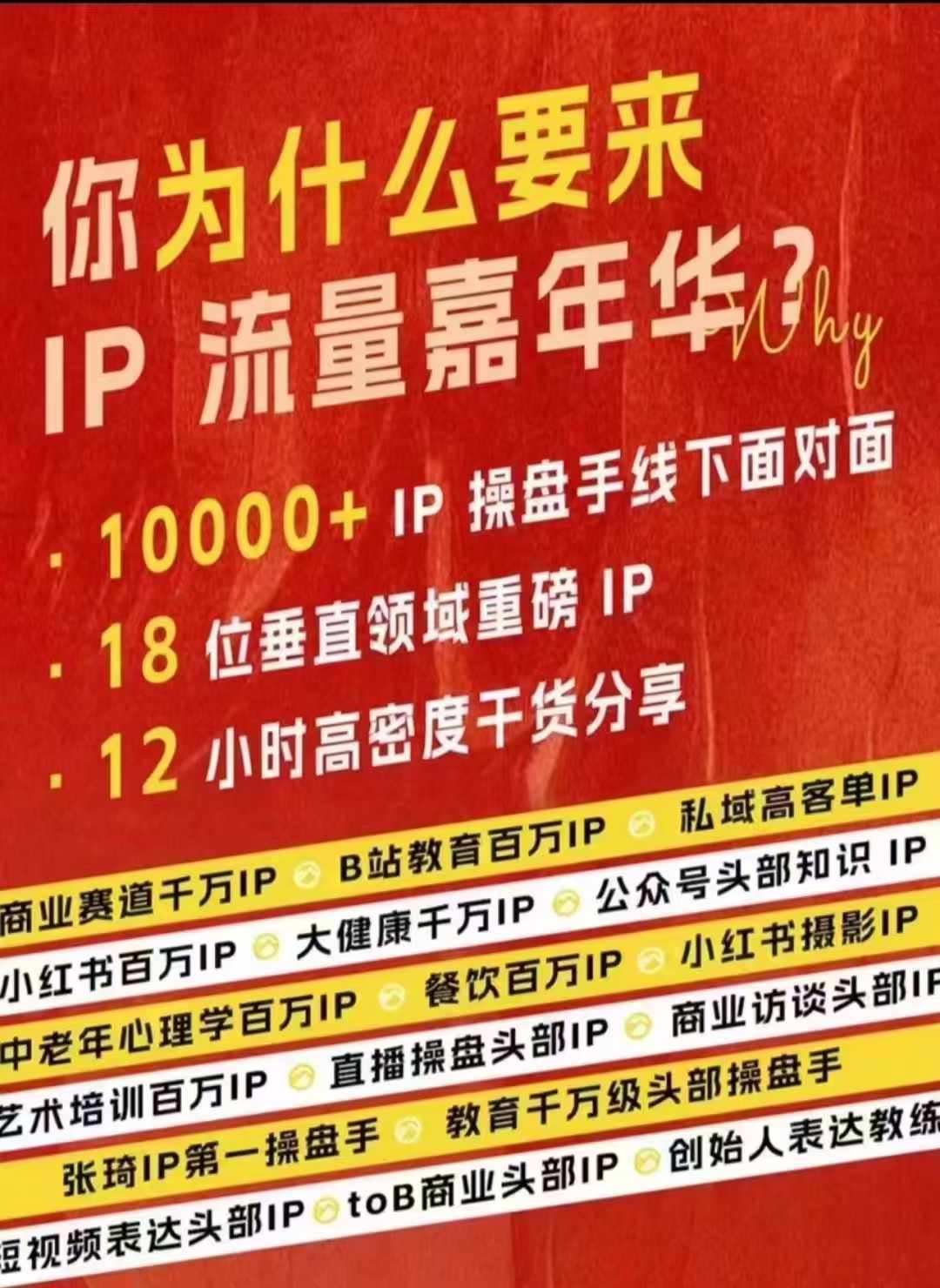群响IP总流量嘉年华会，视频录像 IP武林2024珍藏版PPT-中创网_专注互联网创业,项目资源整合