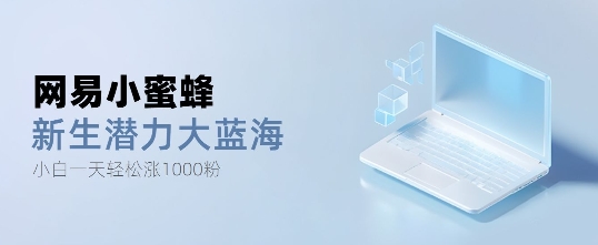 网易小蜜蜂，最新大蓝海项目，单日轻松日涨千粉-中创网_专注互联网创业,项目资源整合