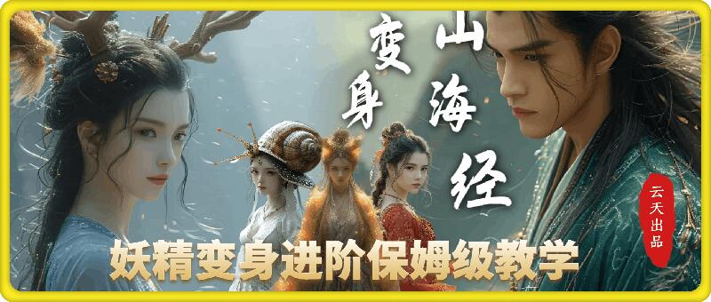 云天AI山海经变身视频教程，妖精变身进阶保姆级教学-中创网_专注互联网创业,项目资源整合