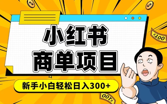 小红书的千粉商单，平稳收益最大化新项目，完成月入6-8k并不是很难-中创网_专注互联网创业,项目资源整合