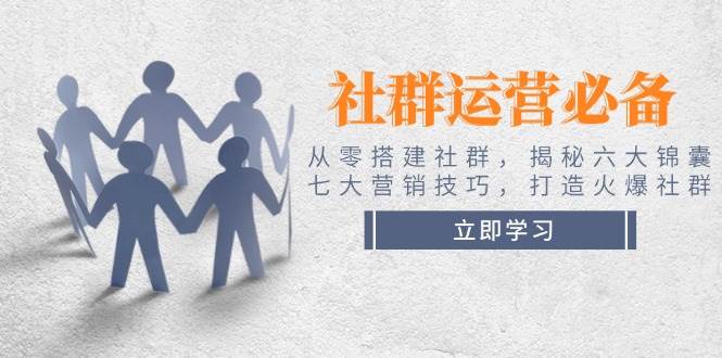 社群营销必不可少！从零构建社群营销，揭密六大锦囊妙计、七大营销方法，打造出受欢迎社群营销-中创网_专注互联网创业,项目资源整合