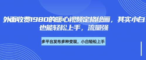 各大平台的总流量登陆密码，外边收费标准1980的运用AI美术绘画社会发展感人事件定格画面，简易两步就可完-中创网_专注互联网创业,项目资源整合