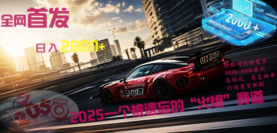 独家首发：2025一个被忽略的“受欢迎”跑道轻轻松松日入好几张-中创网_专注互联网创业,项目资源整合