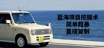 蓝海项目发掘术，简单直接，直接复制-中创网_专注互联网创业,项目资源整合