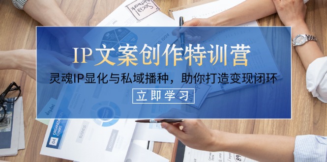 （14330期）IP文案创作夏令营，生命IP证悟与公域栽种，帮助你打造出转现闭环控制（14堂课）-中创网_专注互联网创业,项目资源整合