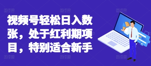 微信视频号轻轻松松日入多张，处在风口期新项目，尤其适合新手-中创网_专注互联网创业,项目资源整合