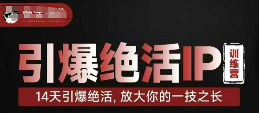 点爆绝技IP夏令营，14天点爆绝技，变大你一技之长-中创网_专注互联网创业,项目资源整合