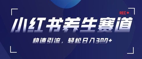 AI 可画形成小红书的健康养生著作，初学者暴力行为养号，引流矩阵实际操作，轻轻松松日入3张-中创网_专注互联网创业,项目资源整合