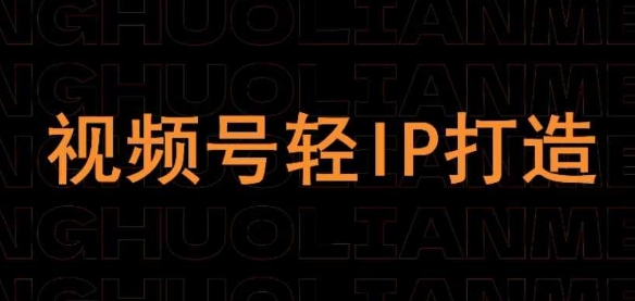 微信视频号在线课程，微信视频号轻IP打造出-中创网_专注互联网创业,项目资源整合
