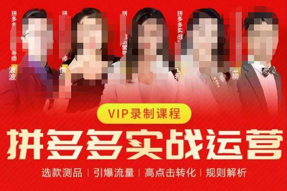 2023推易拼多多实战运营，选款测品、引爆流量、高点击转化、规则解析-中创网_专注互联网创业,项目资源整合