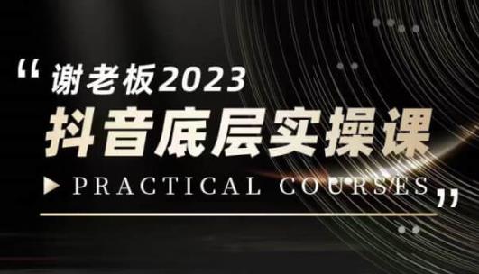 蟹老板·2023抖音短视频底层实操课，打造小视频底层认知-中创网_专注互联网创业,项目资源整合