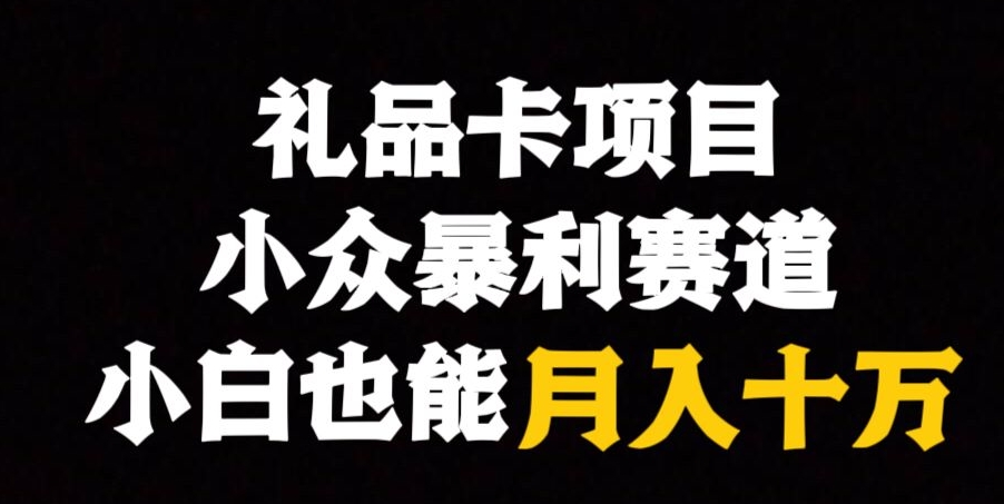 电子礼品卡新项目，冷门爆利跑道，跟踪服务课堂教学-中创网_专注互联网创业,项目资源整合