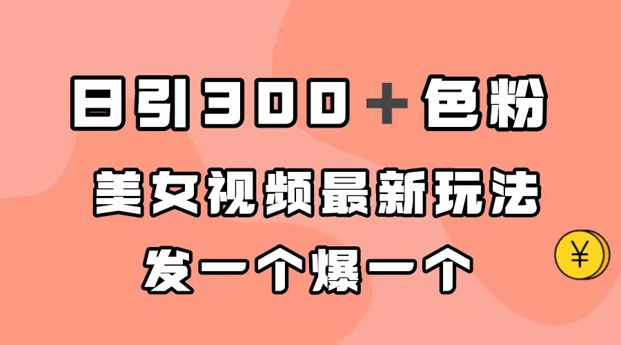 （7273期）日引300＋颜料，美女丝袜全新游戏玩法，发一个爆一个-中创网_专注互联网创业,项目资源整合
