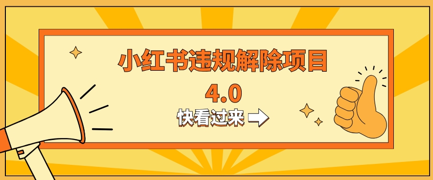 小红书违规掘金蓝海项目，日入800+（附带引流办法及解除办法）-暖阳网-优质付费教程和创业项目大全-皓哥创业笔记