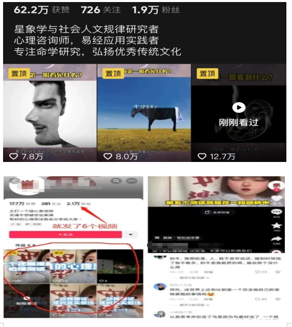 我靠抖音心理测试蓝海项目，日引500+粉丝，日入1000+，小白可操作，无需门槛（附3G素材）-暖阳网-优质付费教程和创业项目大全-中创网_专注互联网创业,项目资源整合