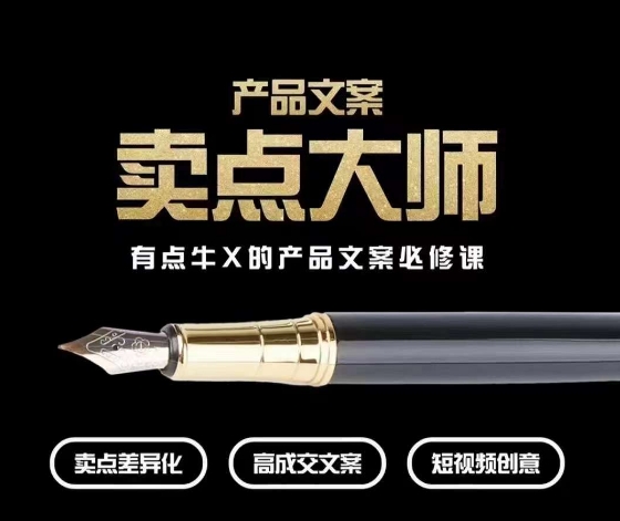 产品文案【卖点大师】高转化电商，有点牛X的产品文案必修课-中创网_专注互联网创业,项目资源整合