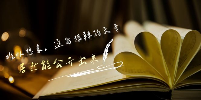 （9258期）某付费文章《难以 想象，这篇狠辣的文章，居然能公开出来》-中创网_专注互联网创业,项目资源整合