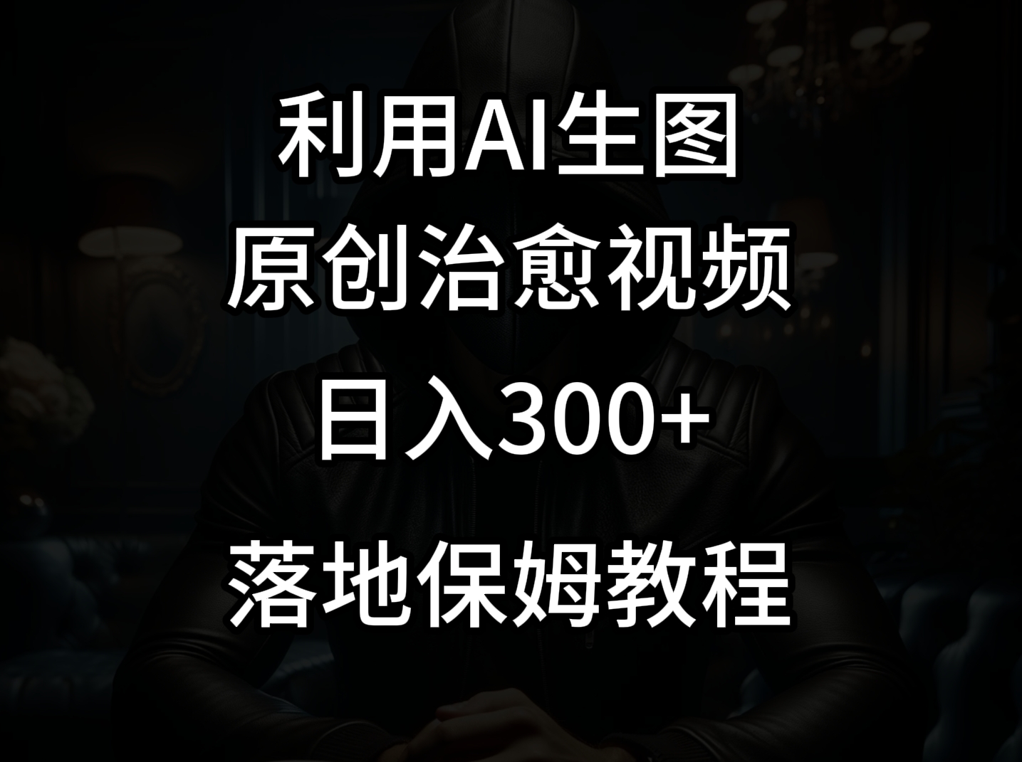 抖音最新爆品新项目，痊愈短视频，只靠一张图日入300-中创网_专注互联网创业,项目资源整合