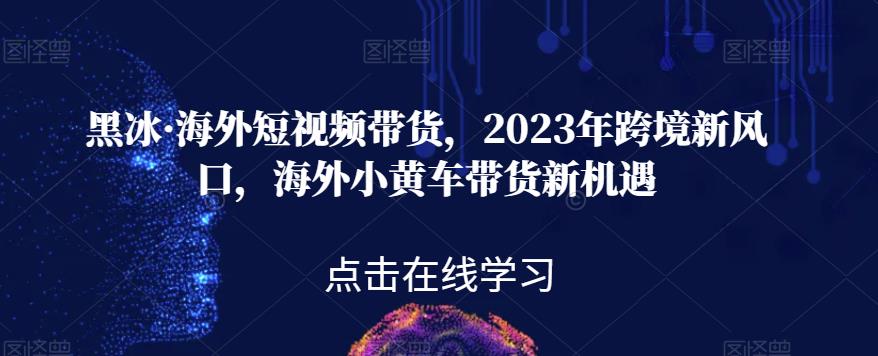 黑冰·国外短视频卖货，2023年跨境电商新蓝海，国外ofo单车卖货机遇与挑战-中创网_专注互联网创业,项目资源整合