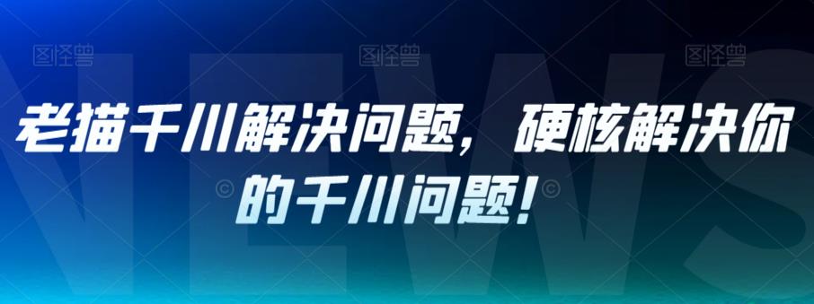 大花猫巨量千川处理问题，强势处理你巨量千川难题！-中创网_专注互联网创业,项目资源整合