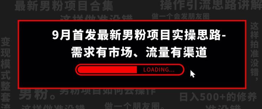 9月先发全新粉丝新项目实际操作构思-要求有前景，总流量有方式【揭密】-中创网_专注互联网创业,项目资源整合