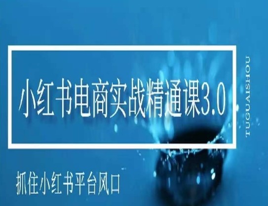 小红书电商实战精通课3.0，抓住小红书平台的风口，不错过有一个赚钱的机会-中创网_专注互联网创业,项目资源整合