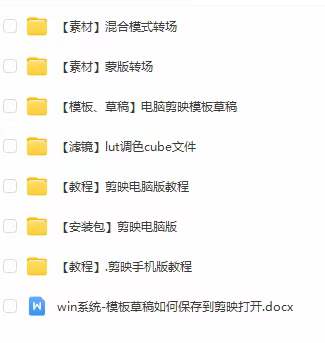 （7663期）全能型视频剪辑-创作者 剪映专业版实战演练系统软件夏令营  课程内容 安装文件＋素材内容！-中创网_专注互联网创业,项目资源整合