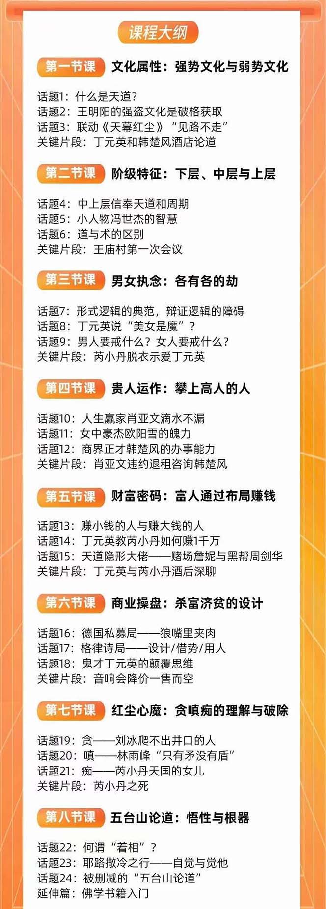 （7975期）天道思维·明心见性课-最大维的能量是明心见性，文化的概念/男人女人执着/商业布局/贵人相助..-暖阳网-优质付费教程和创业项目大全-中创网_专注互联网创业,项目资源整合