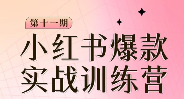 小红书博主爆品夏令营第11期，教你如何从0-1做小红书的，从查找到养号到转现-中创网_专注互联网创业,项目资源整合