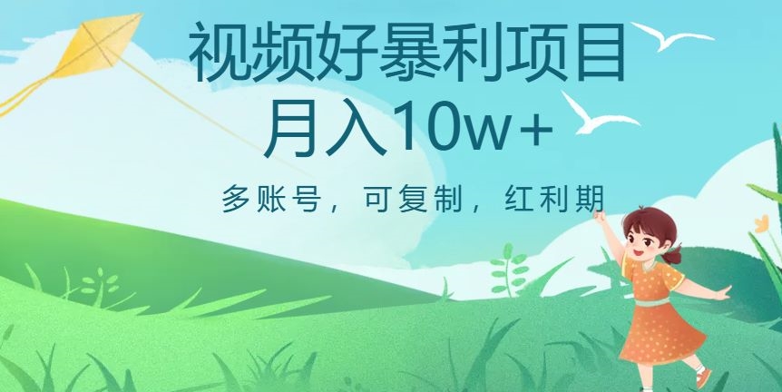 外边收费699项目，视频号暴利项目，多账号可复制，红利期-中创网_专注互联网创业,项目资源整合