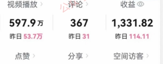 新平台分成计划收益爆炸玩法，10分钟1条原创视频，单条作品收益500+？-中创网_专注互联网创业,项目资源整合